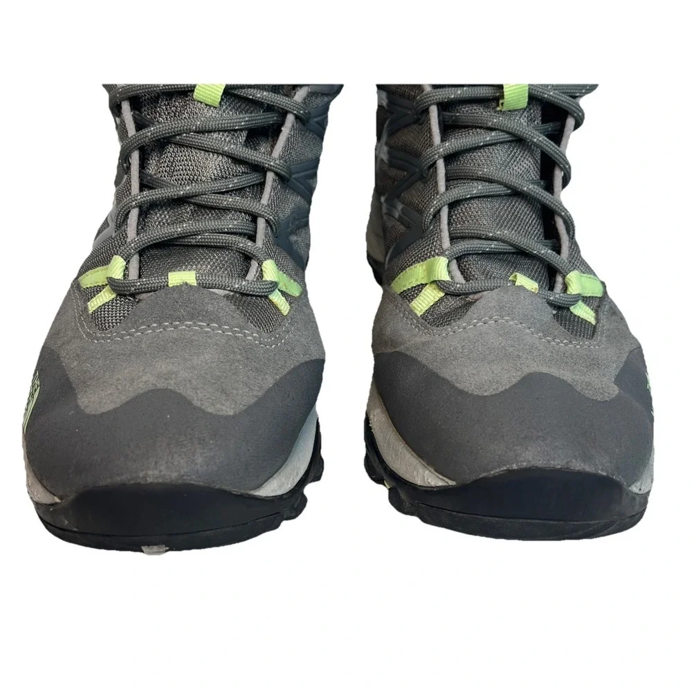 The North‎ Face Waterproof Storm II Hiking Women's Boots Shoes Size 9 Gray/Green